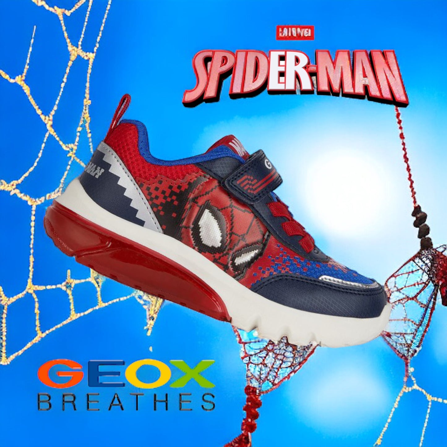 Geox Ciberdron Spiderman lights