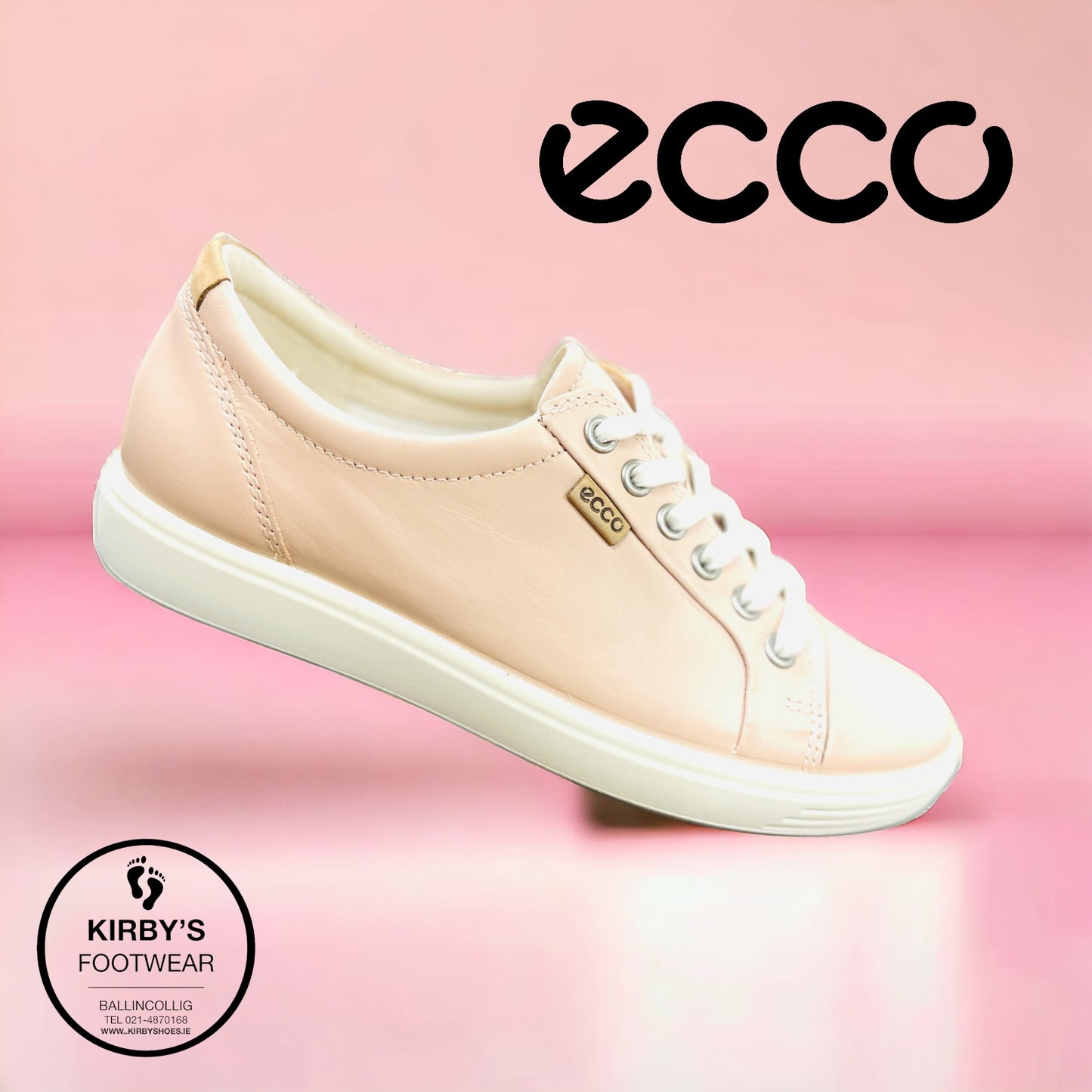 Ecco soft 7 rose dust leather