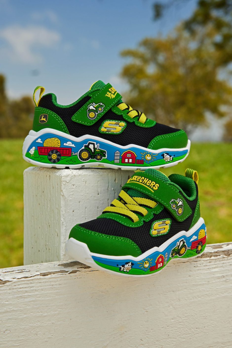 Skechers Play scene John Deere – Kirbys Footwear Ltd
