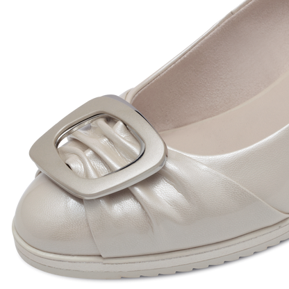 Tamaris wedge slip on - champagne - 22320