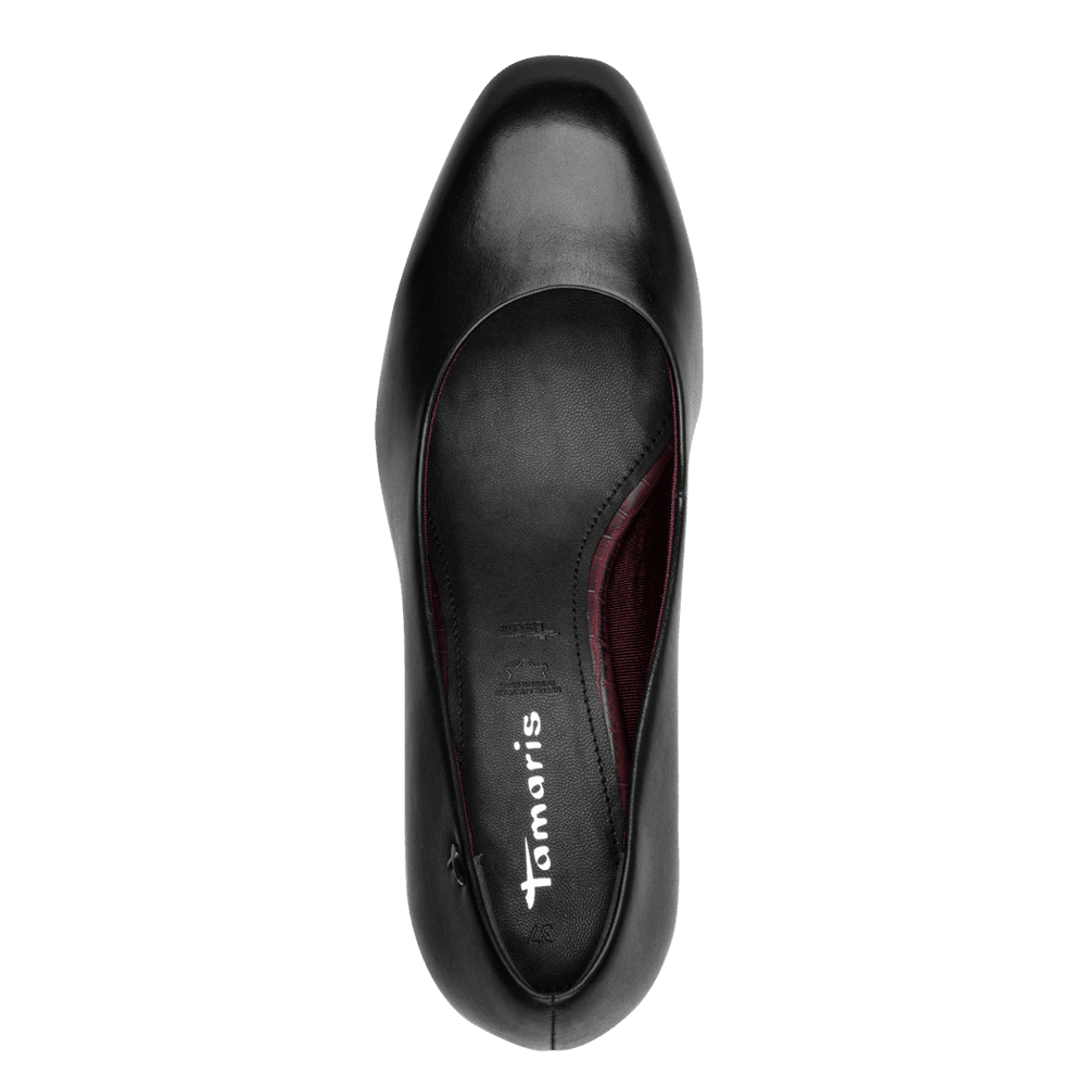 Tamaris court 22437 black leather