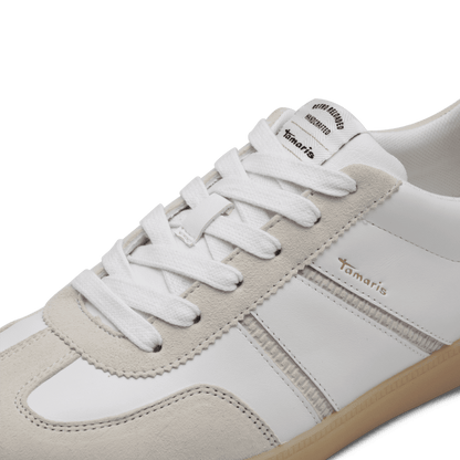 Tamaris trainer 23624 white beige