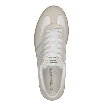 Tamaris trainer 23624 white beige