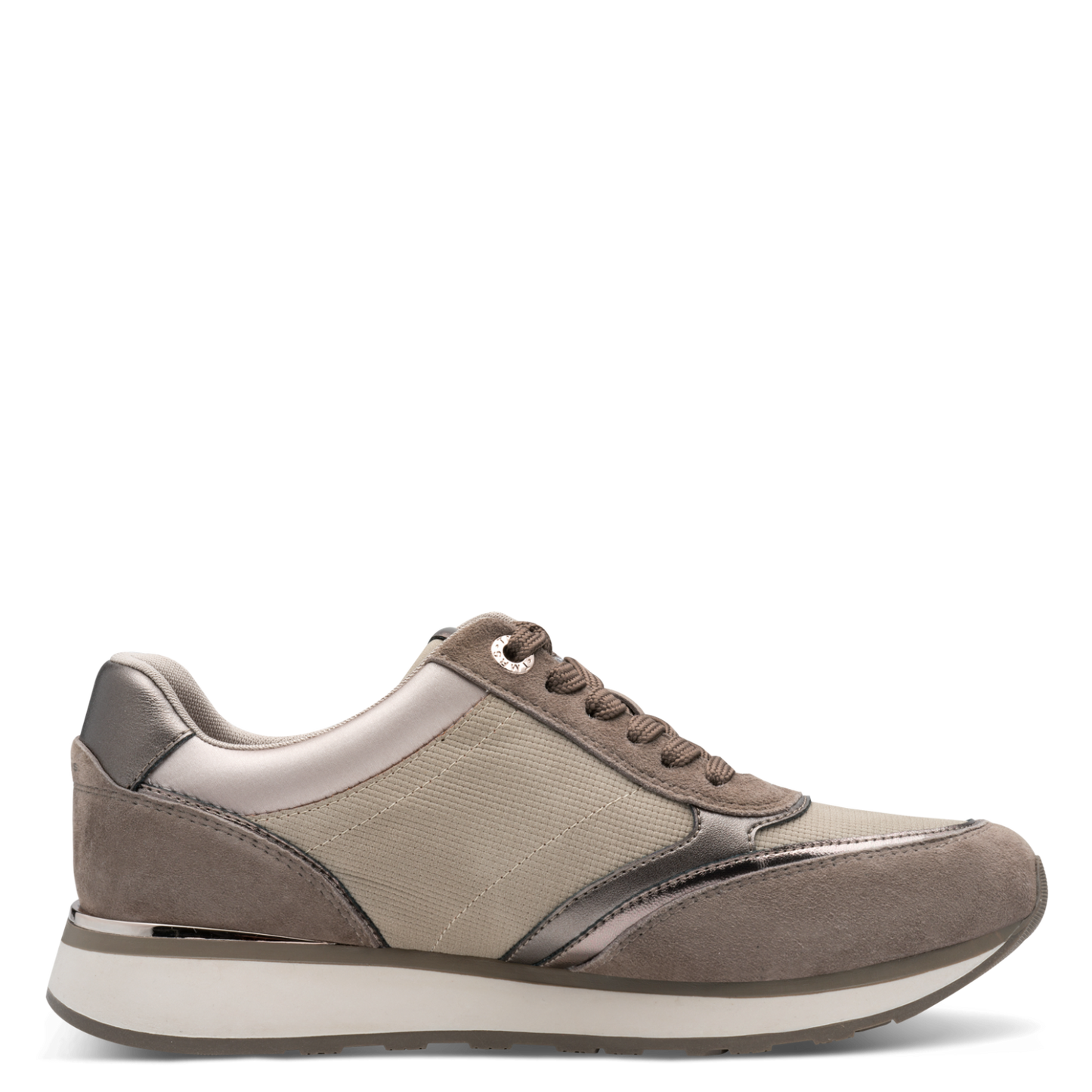 Tamaris trainer taupe 23726