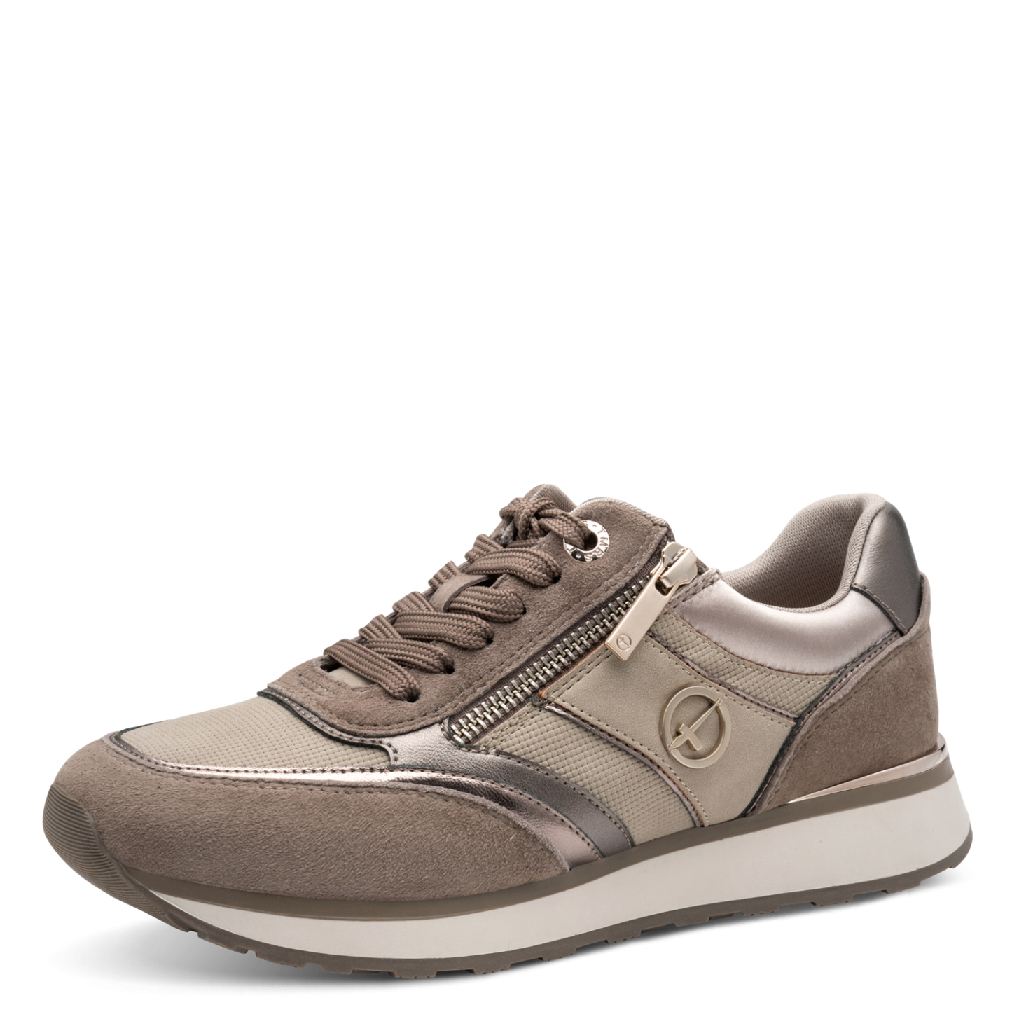 Tamaris trainer taupe 23726