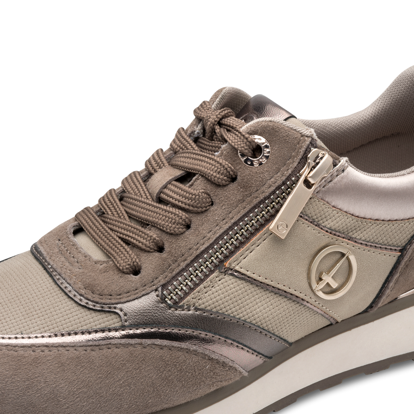 Tamaris trainer taupe 23726
