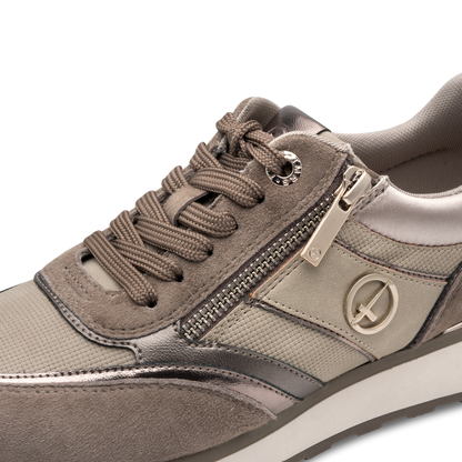 Tamaris trainer taupe 23726