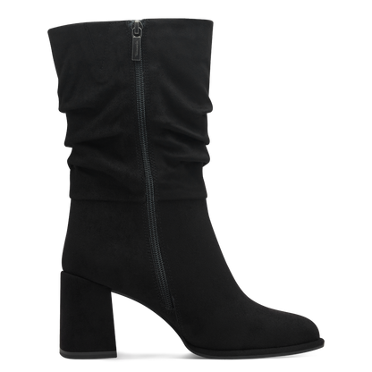 Tamaris black suede boot - 25020
