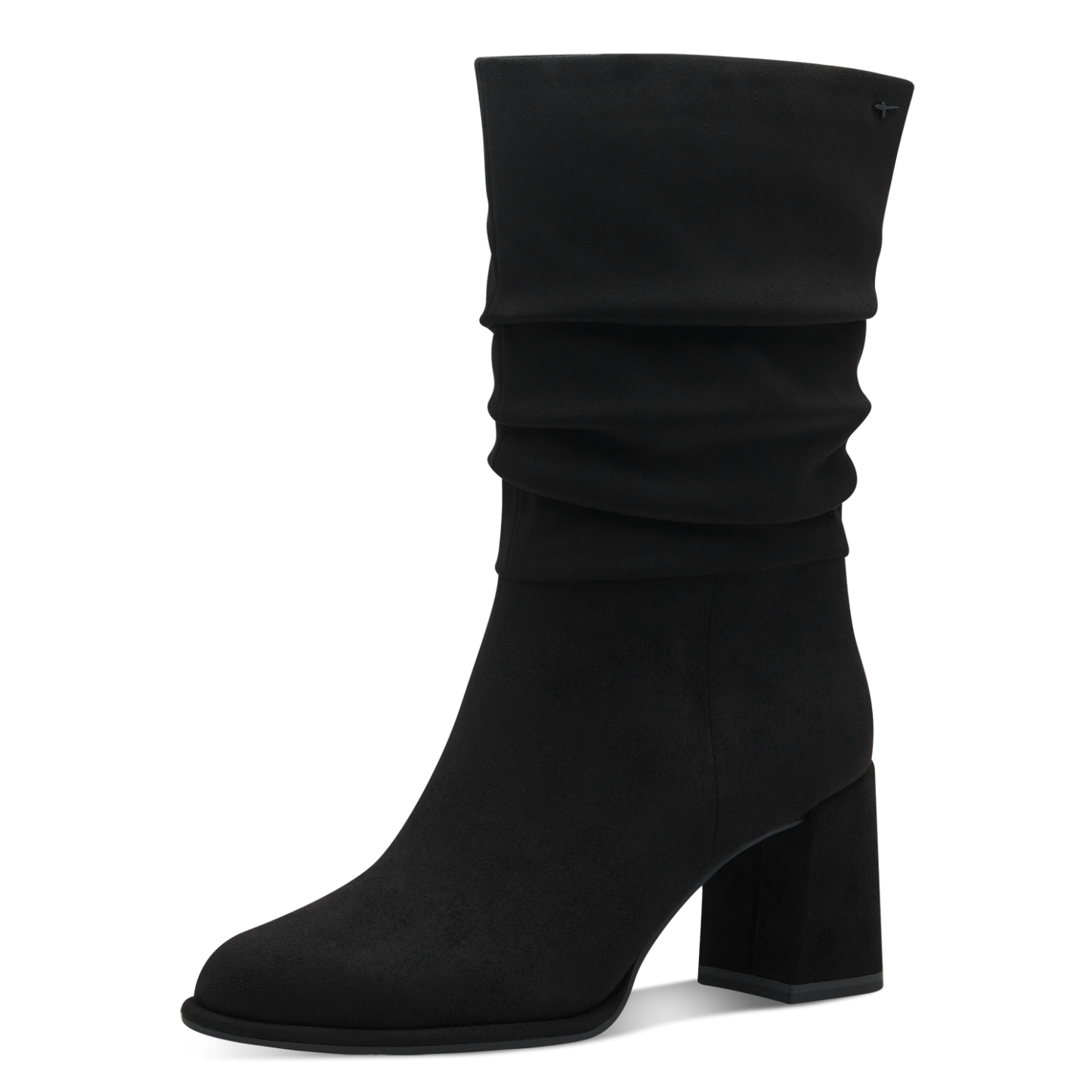 Tamaris black suede boot - 25020