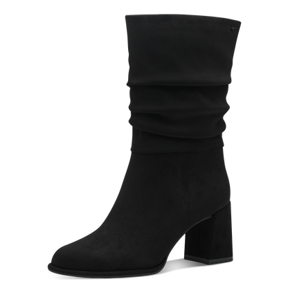 Tamaris black suede boot - 25020