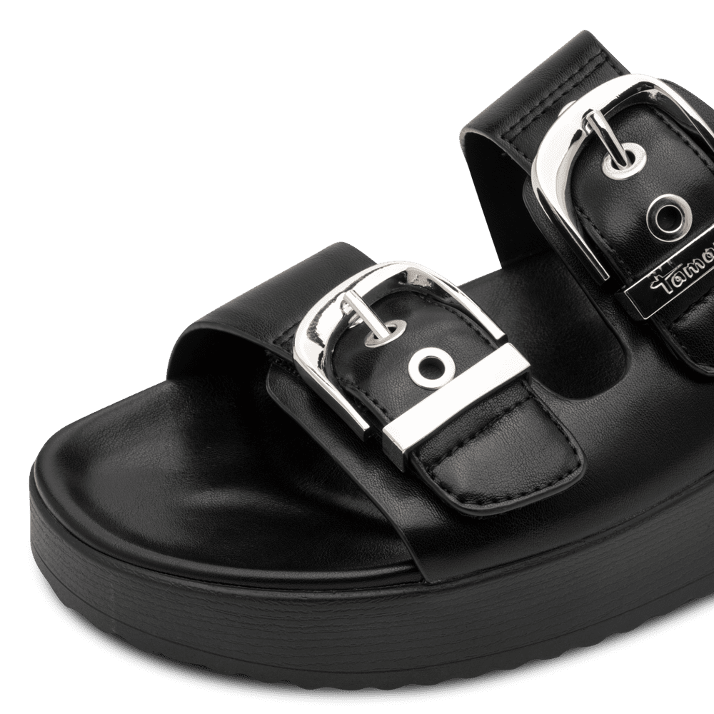 Tamaris sandal mule - 27417 - black - Kirbys Footwear Ltd