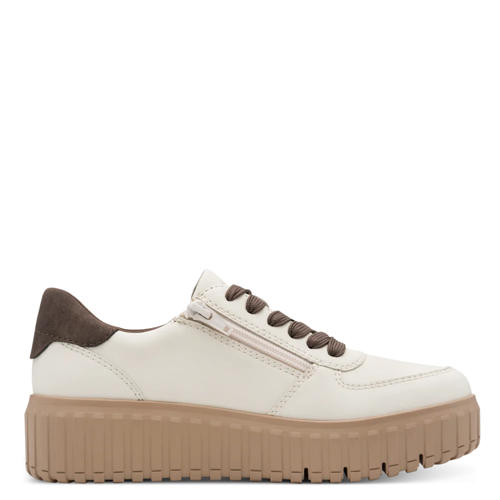 Jana trainer 23666 - beige mocca