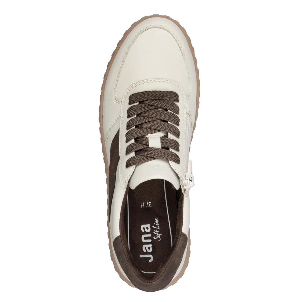 Jana trainer 23666 - beige mocca