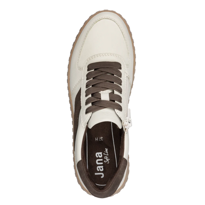 Jana trainer 23666 - beige mocca