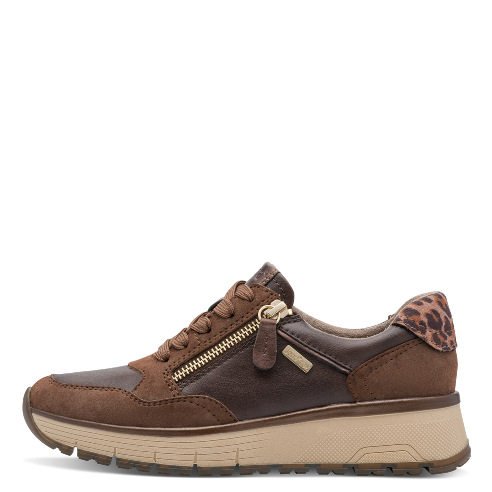 Jana 23762- tan waterproof trainer