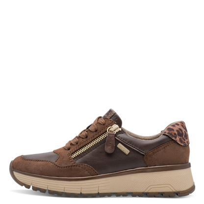 Jana 23762- tan waterproof trainer
