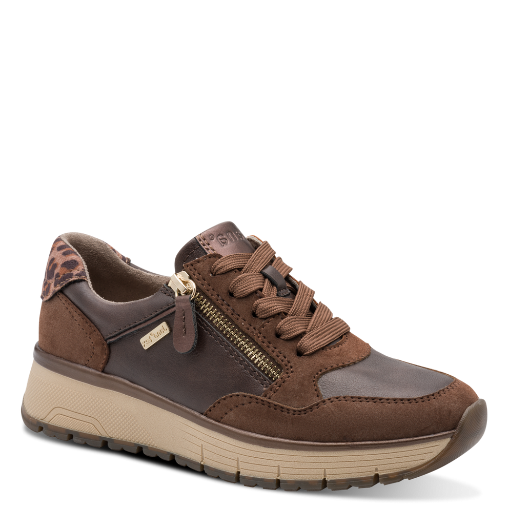 Jana 23762- tan waterproof trainer