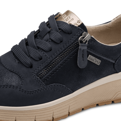 Jana 23762- navy waterproof trainer