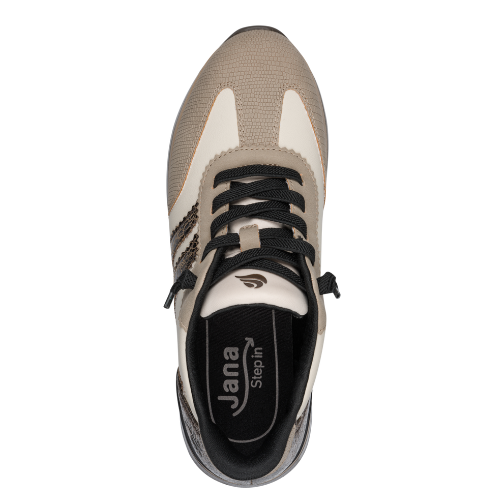 Jana Step-in trainer 23785 - beige taupe
