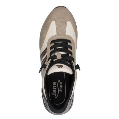 Jana Step-in trainer 23785 - beige taupe