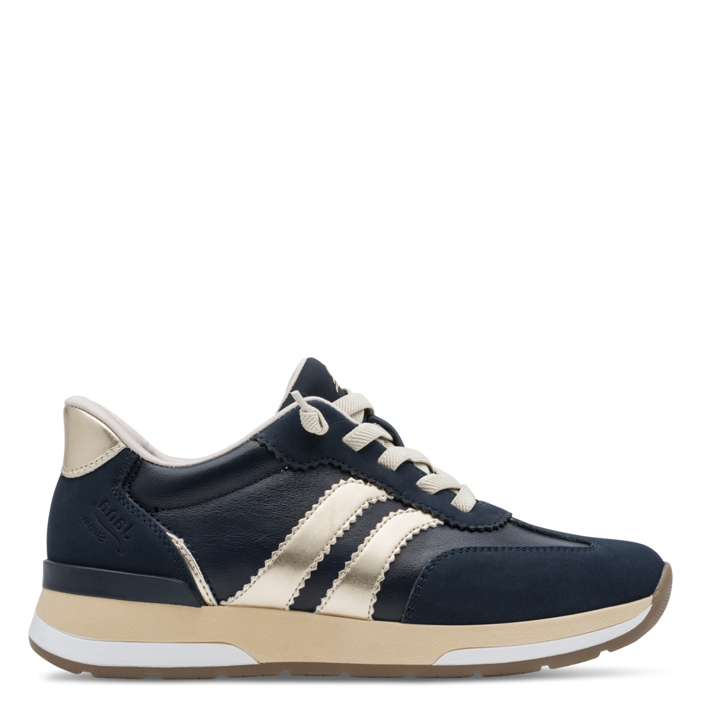 Jana Step-in trainer 23785 - navy gold