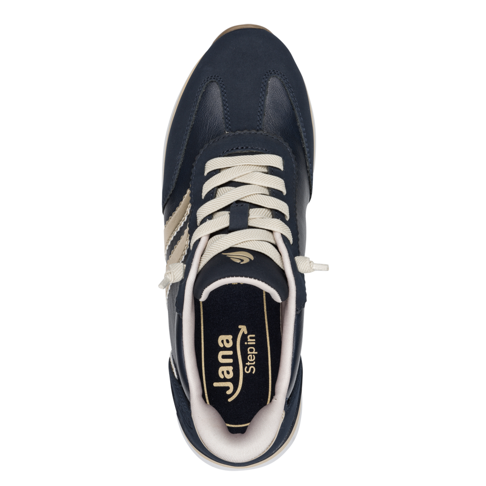 Jana Step-in trainer 23785 - navy gold