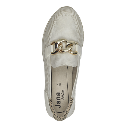 Jana Slip on - beige gold - 24766