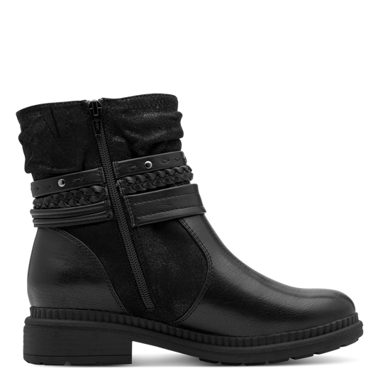 Jana 25464- black waterproof boot