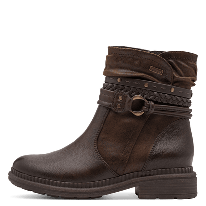 Jana 25464- Mocca brown waterproof boot