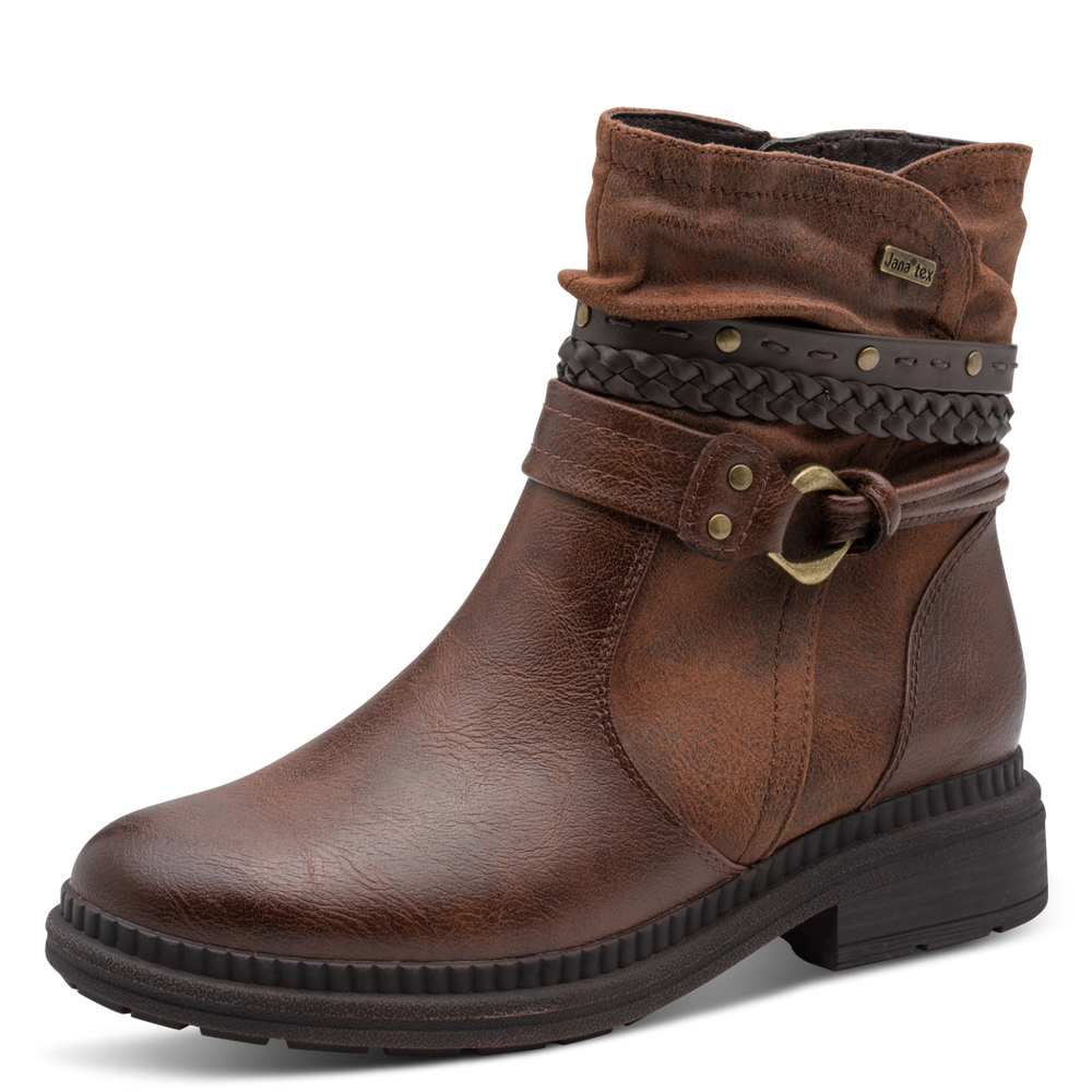 Jana 25464- tan waterproof boot