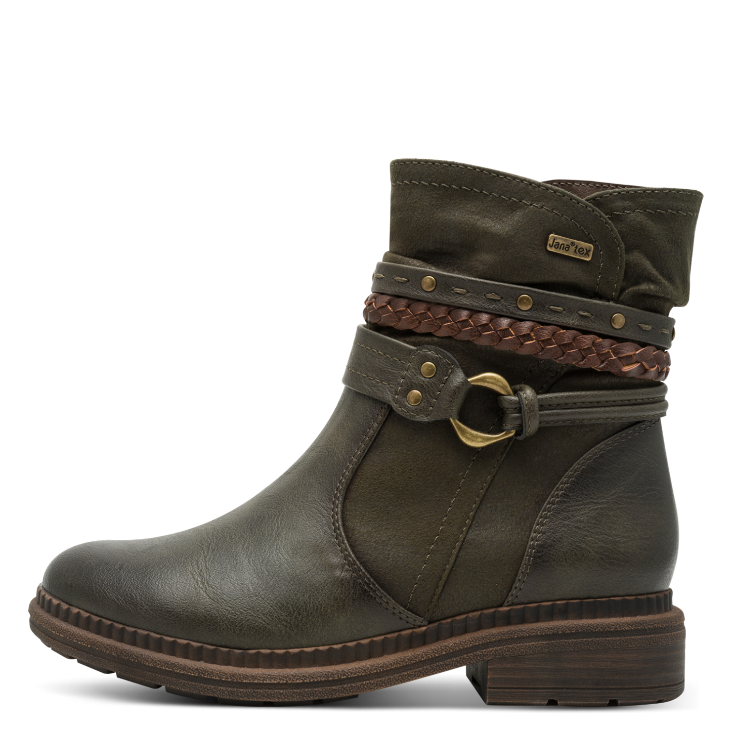 Jana boot 25464 olive waterproof