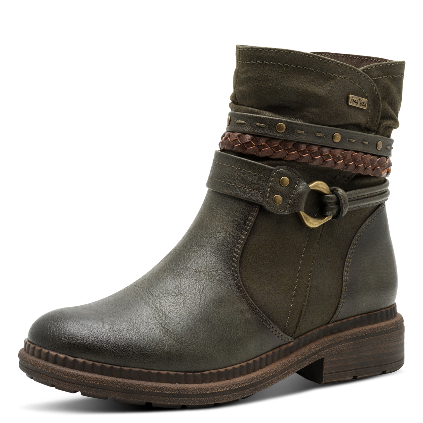 Jana boot 25464 olive waterproof