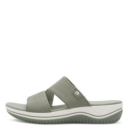 Jana sandal mule - 27270 - sage - Kirbys Footwear Ltd
