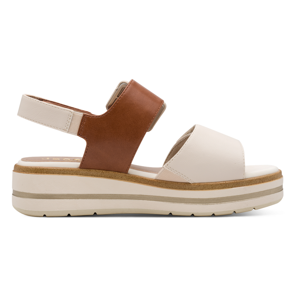 Jana sandal - 28266 - beige tan