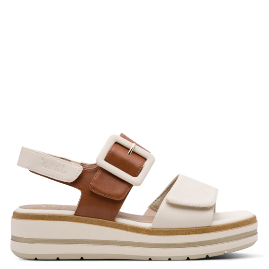 Jana sandal - 28266 - beige tan