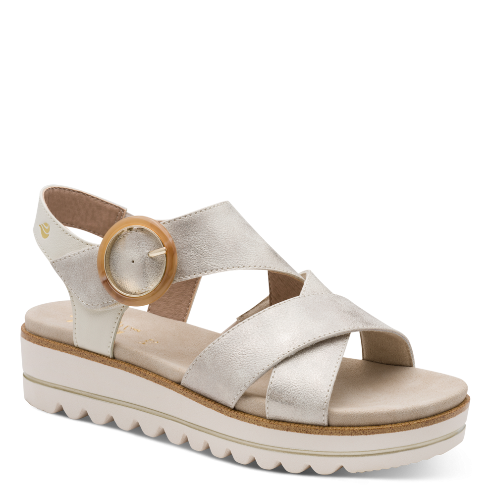 Jana sandal - 28272 beige gold - Kirbys Footwear Ltd