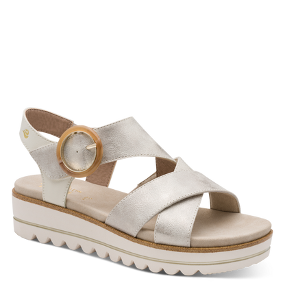 Jana sandal - 28272 beige gold - Kirbys Footwear Ltd