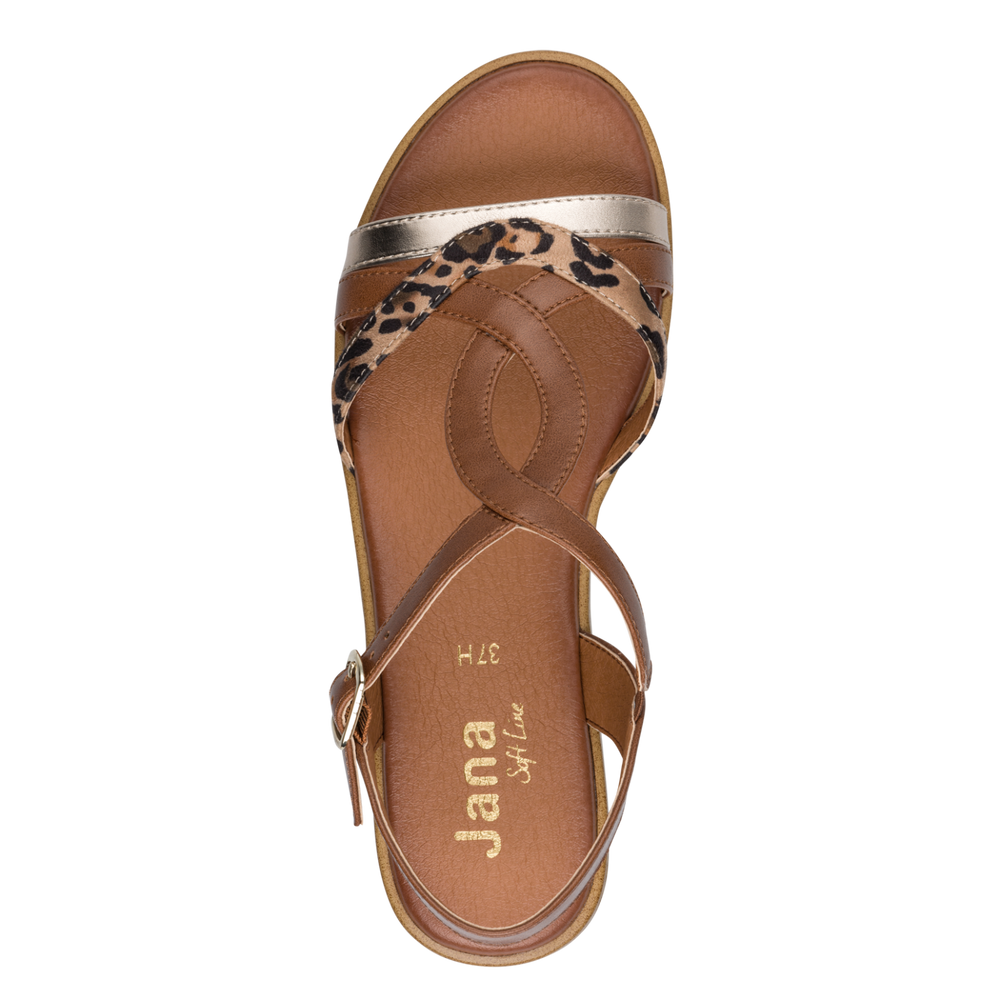 Jana sandal - tan 28278