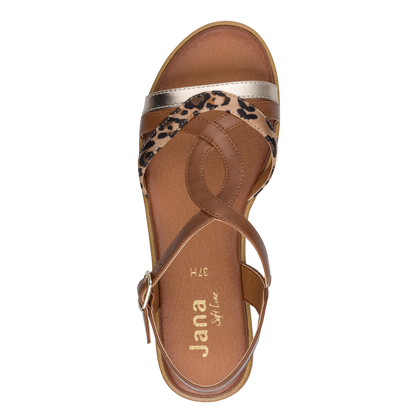 Jana sandal - tan 28278