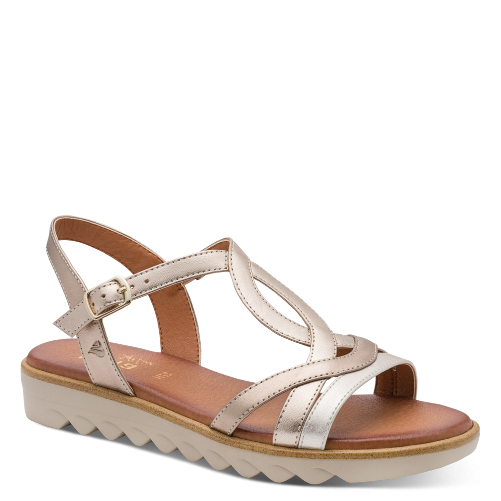 Jana sandal - metallic 28278 - Kirbys Footwear Ltd