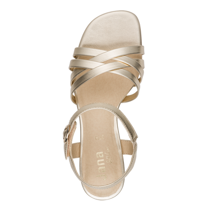 Jana sandal - 28279 - gold - Kirbys Footwear Ltd