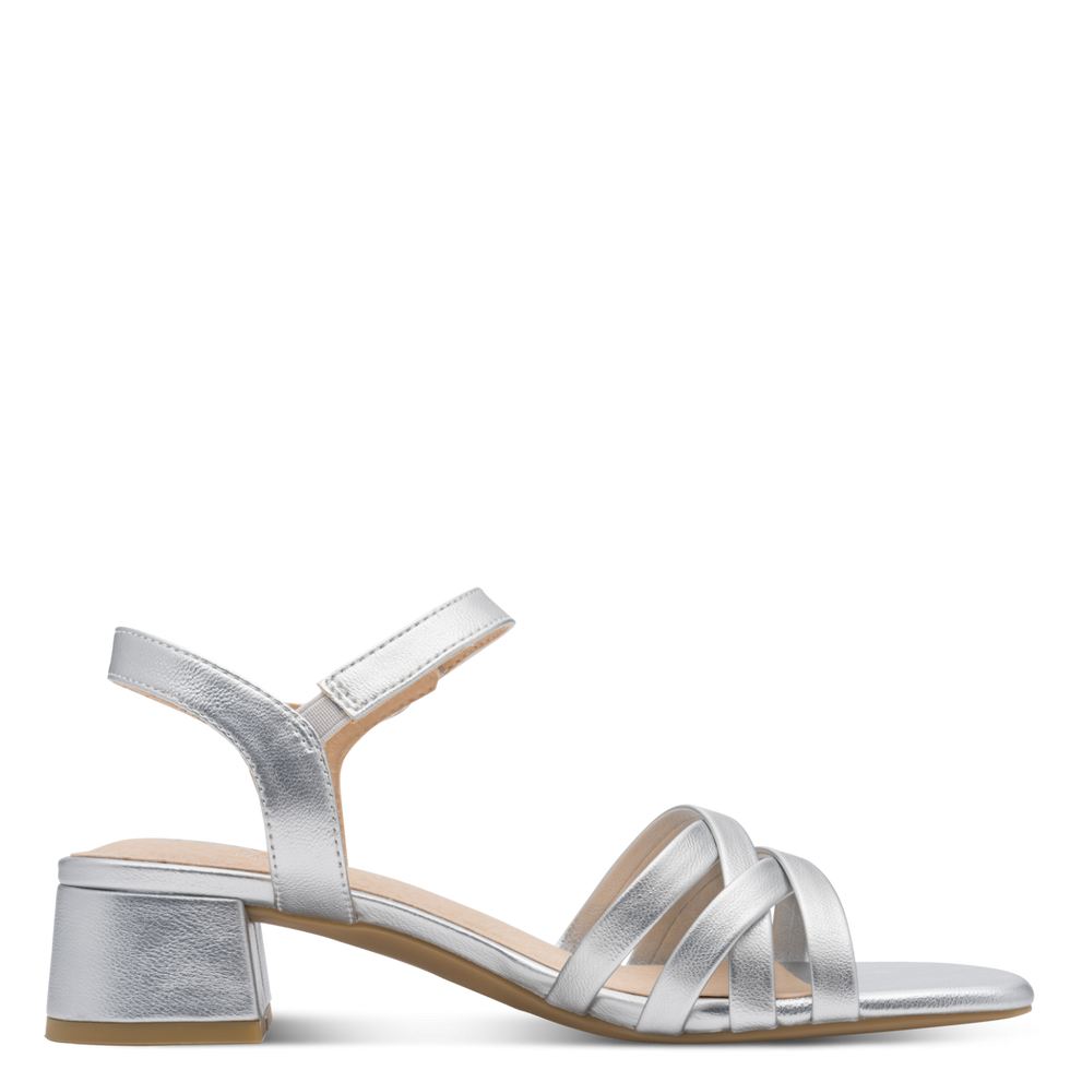 Jana sandal - 28279 - silver - Kirbys Footwear Ltd