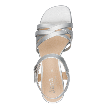 Jana sandal - 28279 - silver - Kirbys Footwear Ltd