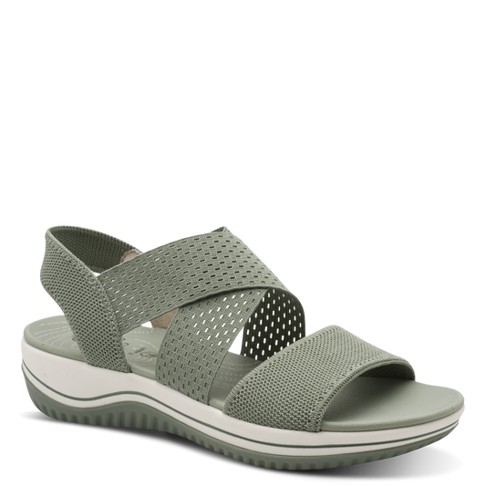 Jana sandal - sage 28768 - Kirbys Footwear Ltd