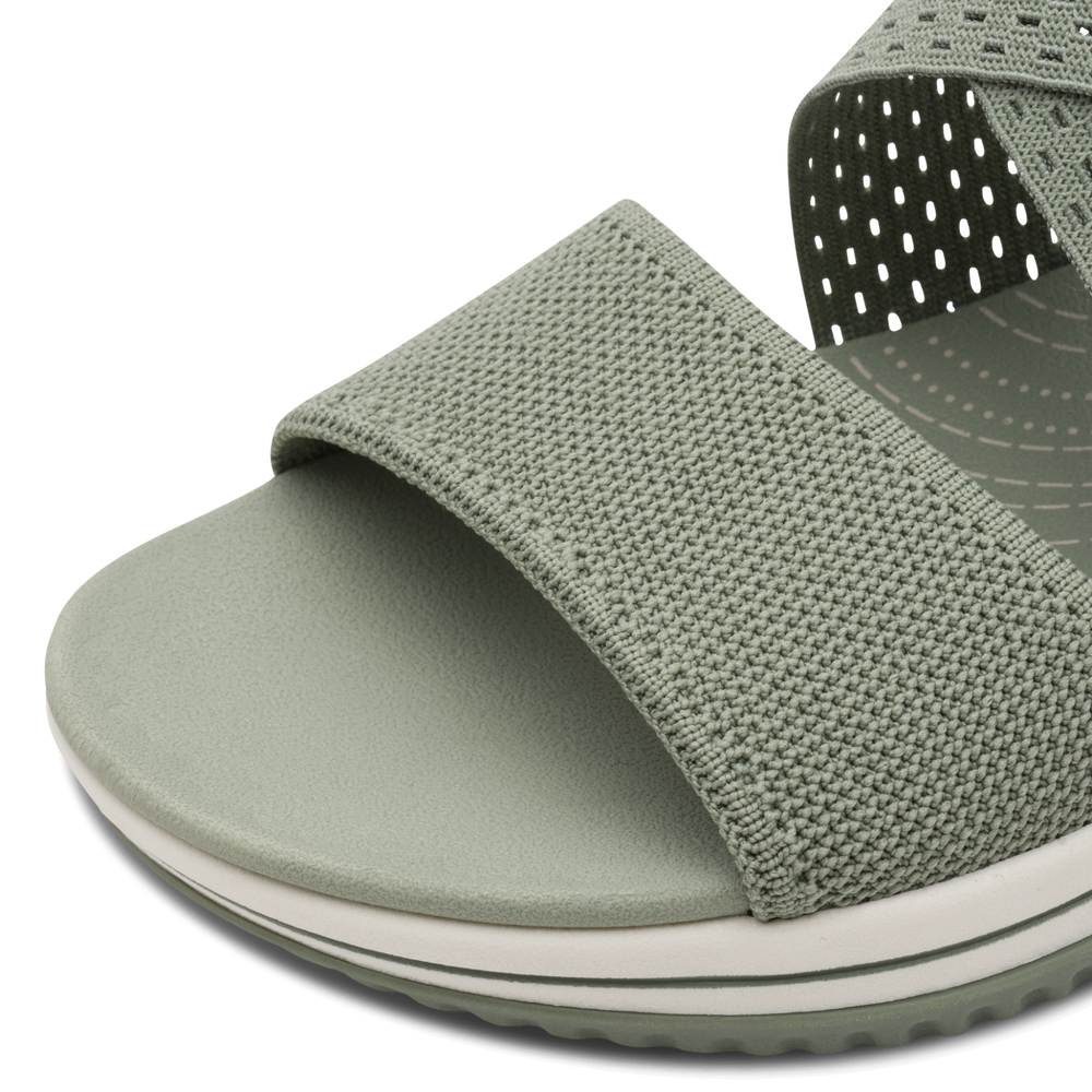 Jana sandal - sage 28768 - Kirbys Footwear Ltd