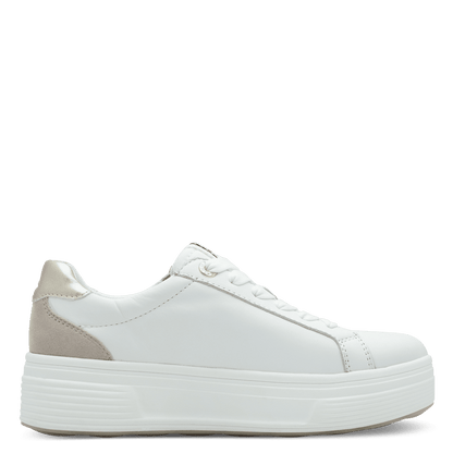 Tamaris trainer - white beige - 83716