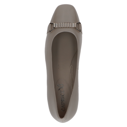 Caprice court 22304 - beige leather