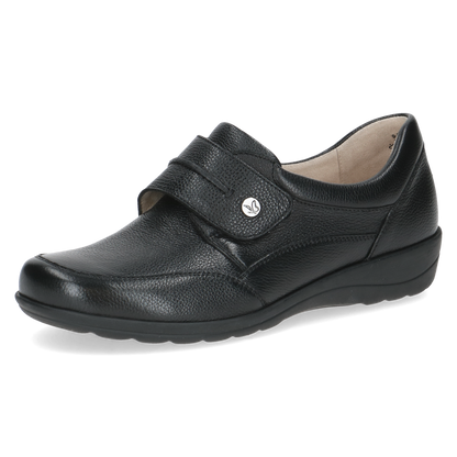 Caprice leather velcro black - 24753