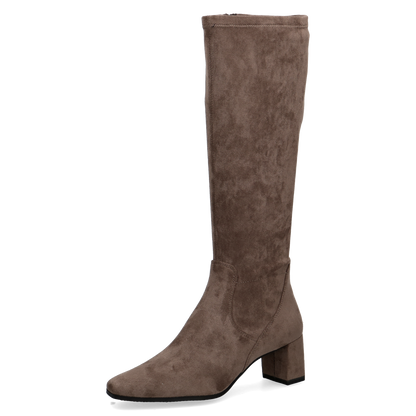 Caprice boot stretch - cafe. - 25547