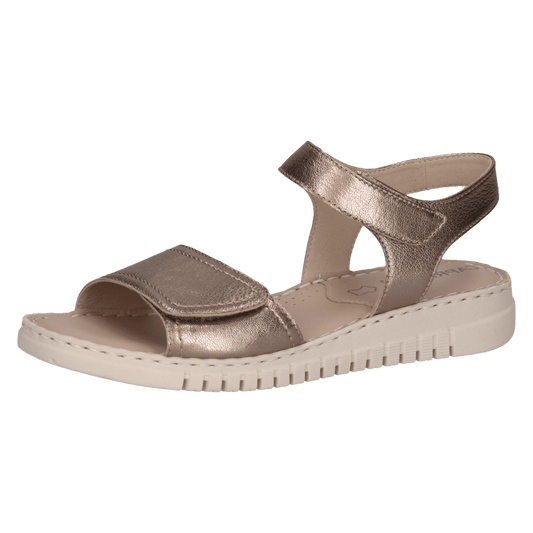 Caprice sandal taupe metallic - 28103